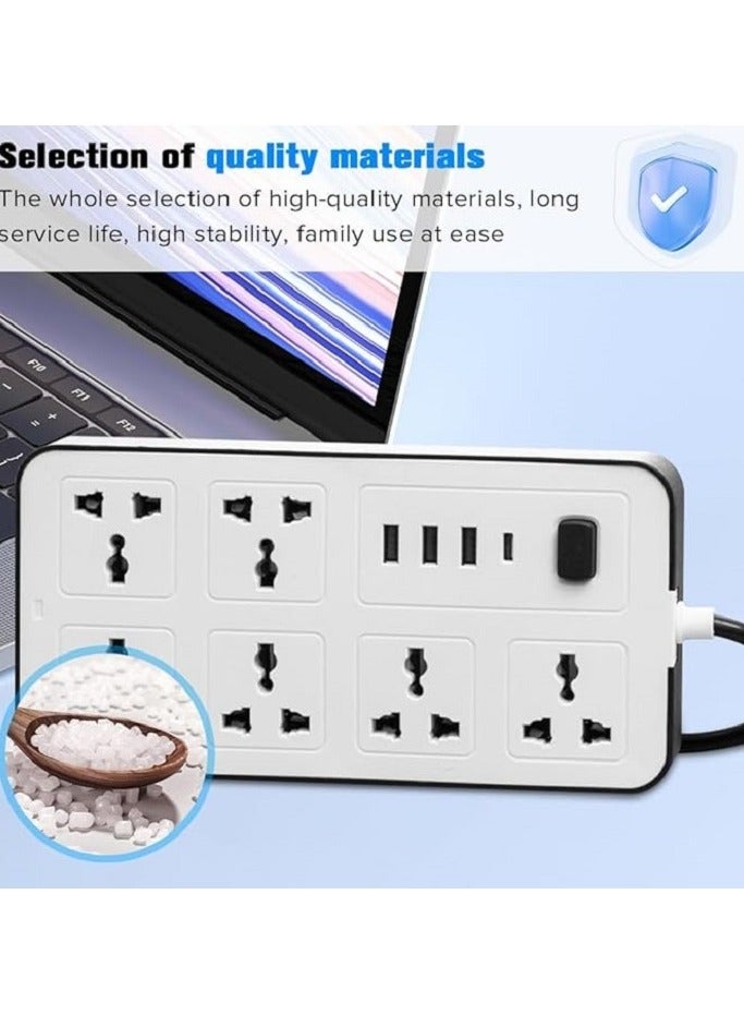 Electricity Joint & Connector (6 AC Ports + 3 USB Ports+1 Type-C)(634) - Image 2