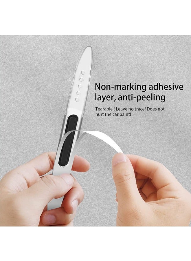 Generic 6Pcs Car Side Door Edge Guards Protector, Anti-Collision Sticker for Auto Door Bumper Edge, Electrostatic Eliminating Strip with Airbag, Universal for All Vehicles (Transparent)  - Image 5