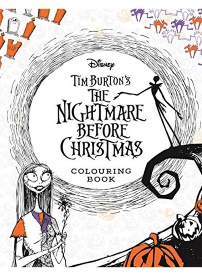 Disney Tim Burton s The Nightmare Before Christmas Colouring Book - Paperback