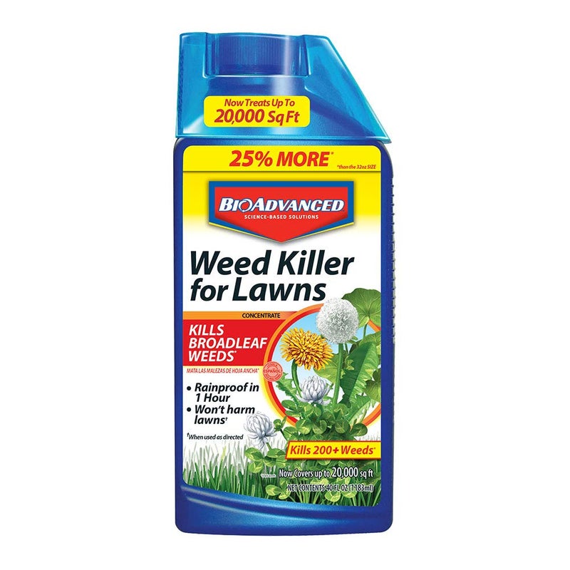 BioAdvanced Weed Killer for Lawns, Concentrate, 32oz - Image 1