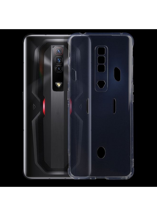 HuHa Case Cover For ZTE nubia Red Magic 7 0.75mm Ultra-thin Transparent TPU Phone Case 