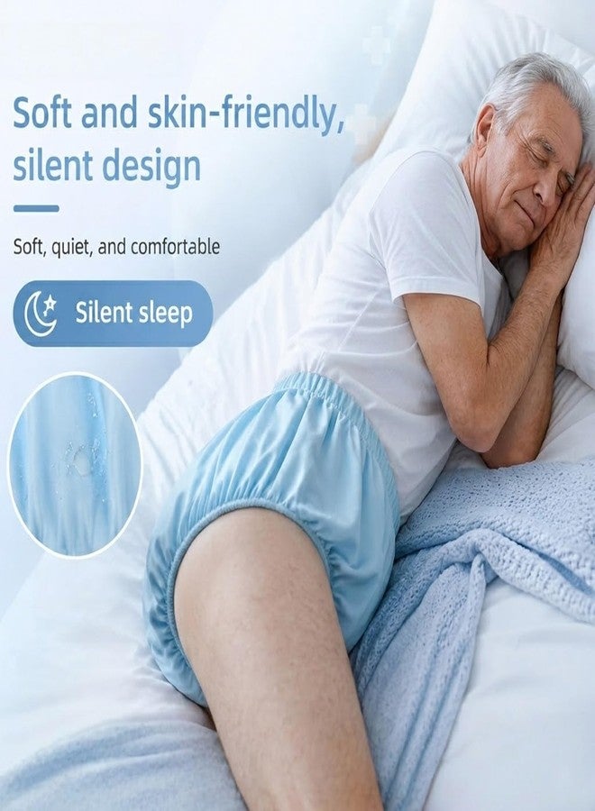 JFRHUDS Unisex Incontinence Pants,Waterproof TPU Diaper Cover for Overnight - Image 5