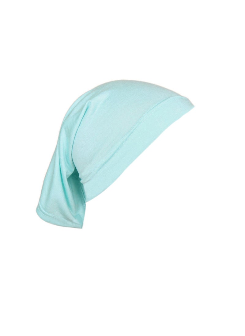 Generic Silky Cotton Beanie MSL09 Elastic Breathable Turban Cap 3# Mint Green 