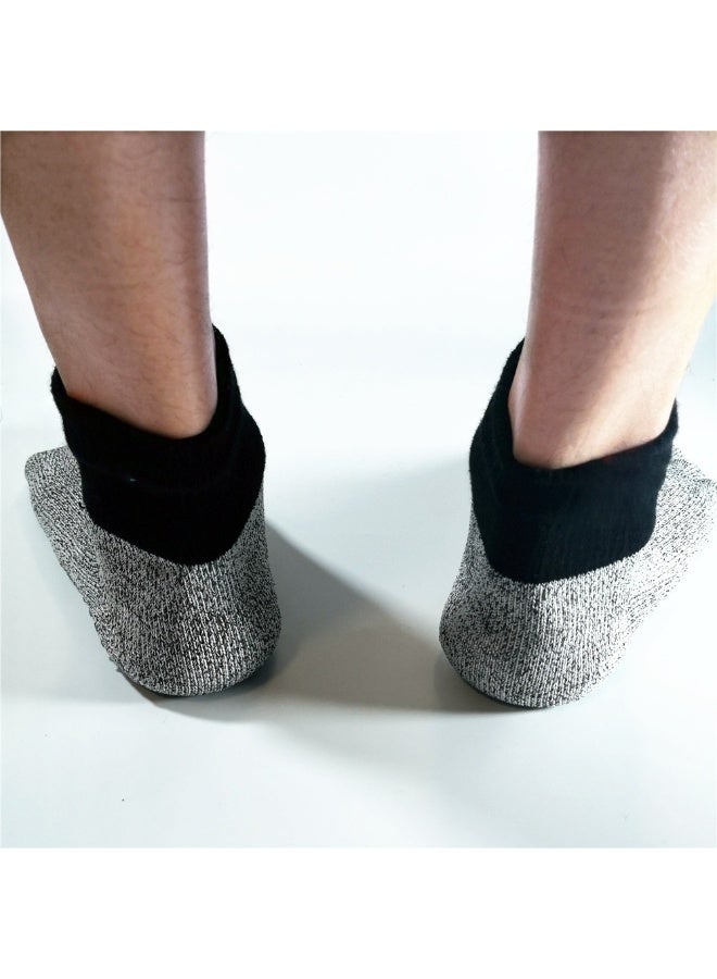 Level 5 Cut-Resistant Socks, Outdoor Protective Five-Toe Socks, Beach Anti-Slip Socks with Adhesive（One size）  - Image 3