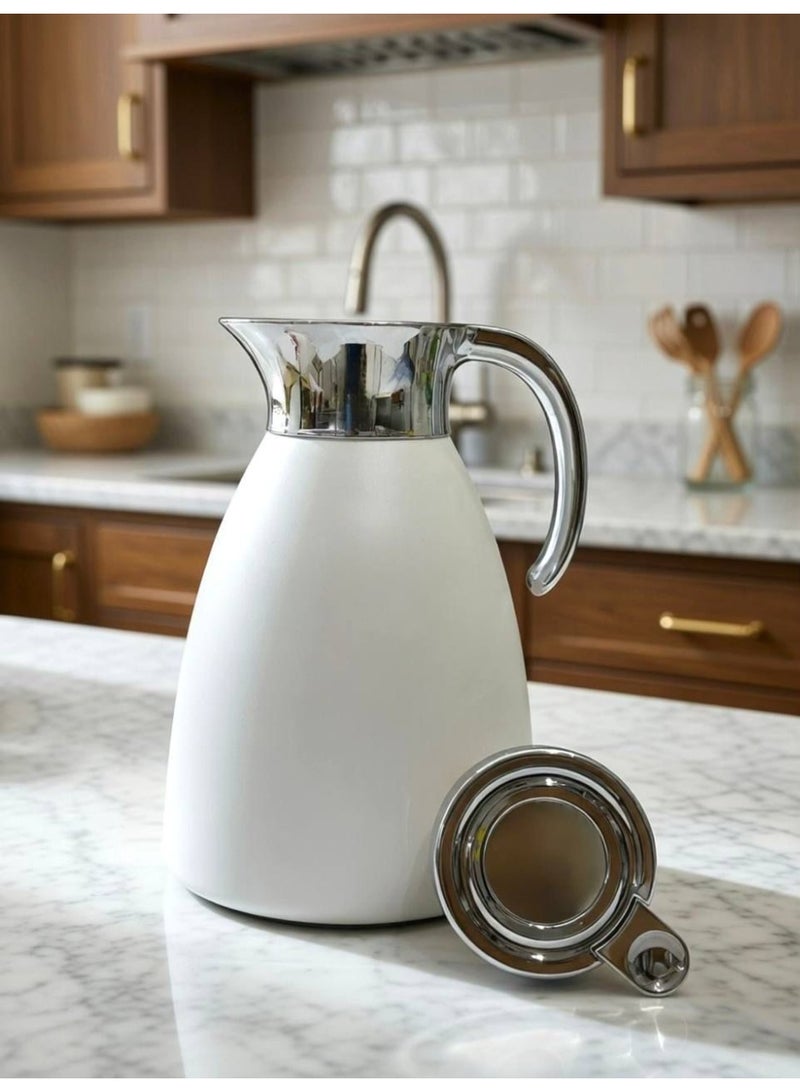 Lavin vaccum Flask 1L/Premium 304 Stainless steel inner/ Double wall Insulated thermos/Long heat retention/Hot&Cold/HB - Image 1