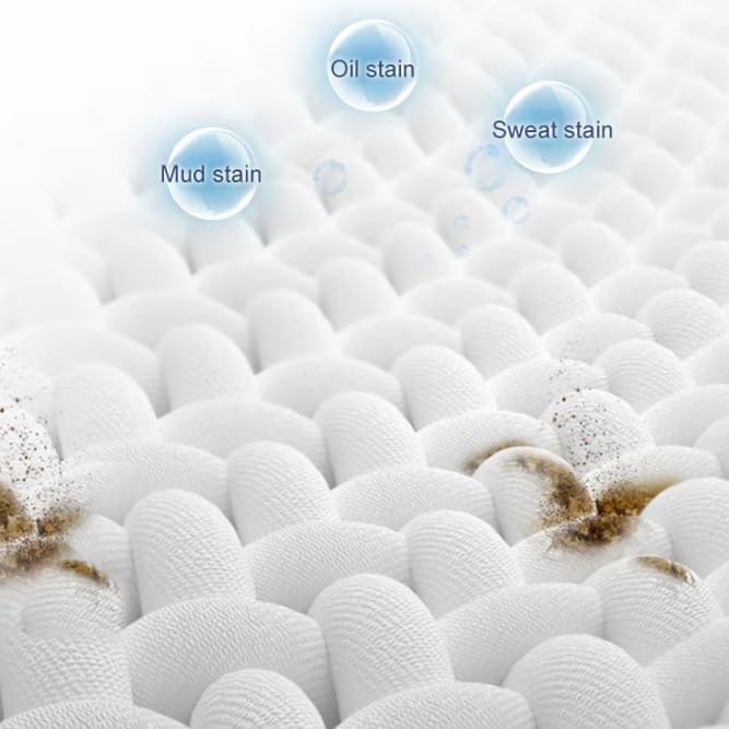 كلاراكو مناديل مبللة لإزالة بقع الملابس، مناديل تنظيف مغلفة بشكل فردي، مزيل بقع طارئ، مناديل فورية لإزالة البقع، مناسبة للملابس والأقمشة والسجاد (3 قطع) - Image 4