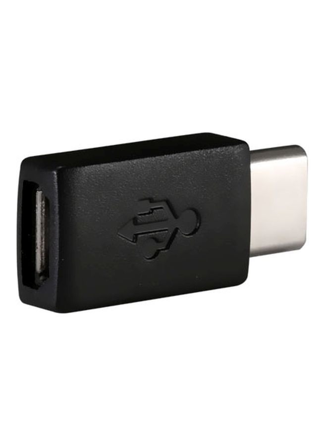 NIBEMINENT Type-C To Micro USB Adapter Black - Image 4