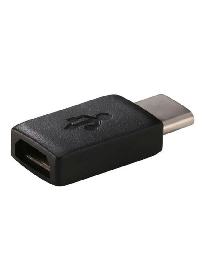 NIBEMINENT Type-C To Micro USB Adapter Black - Image 3
