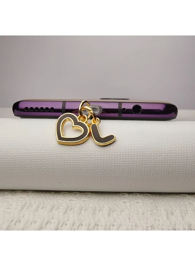 Type C Phone Dust Plug Heart Shaped Charging Port Cover Fashion Accessory Gift - Image 4