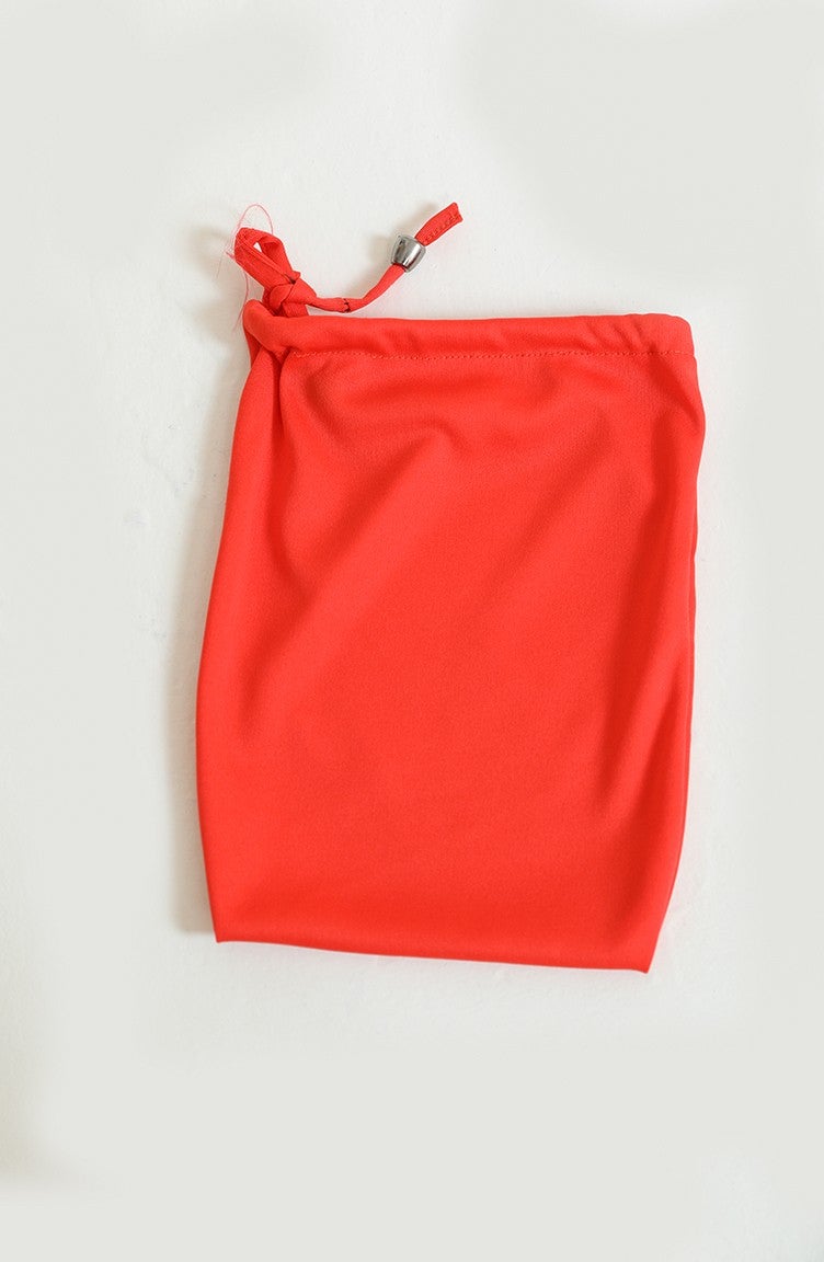Sefa Merve Prayer Dress with Bag 4486A-08 Orange - Image 5