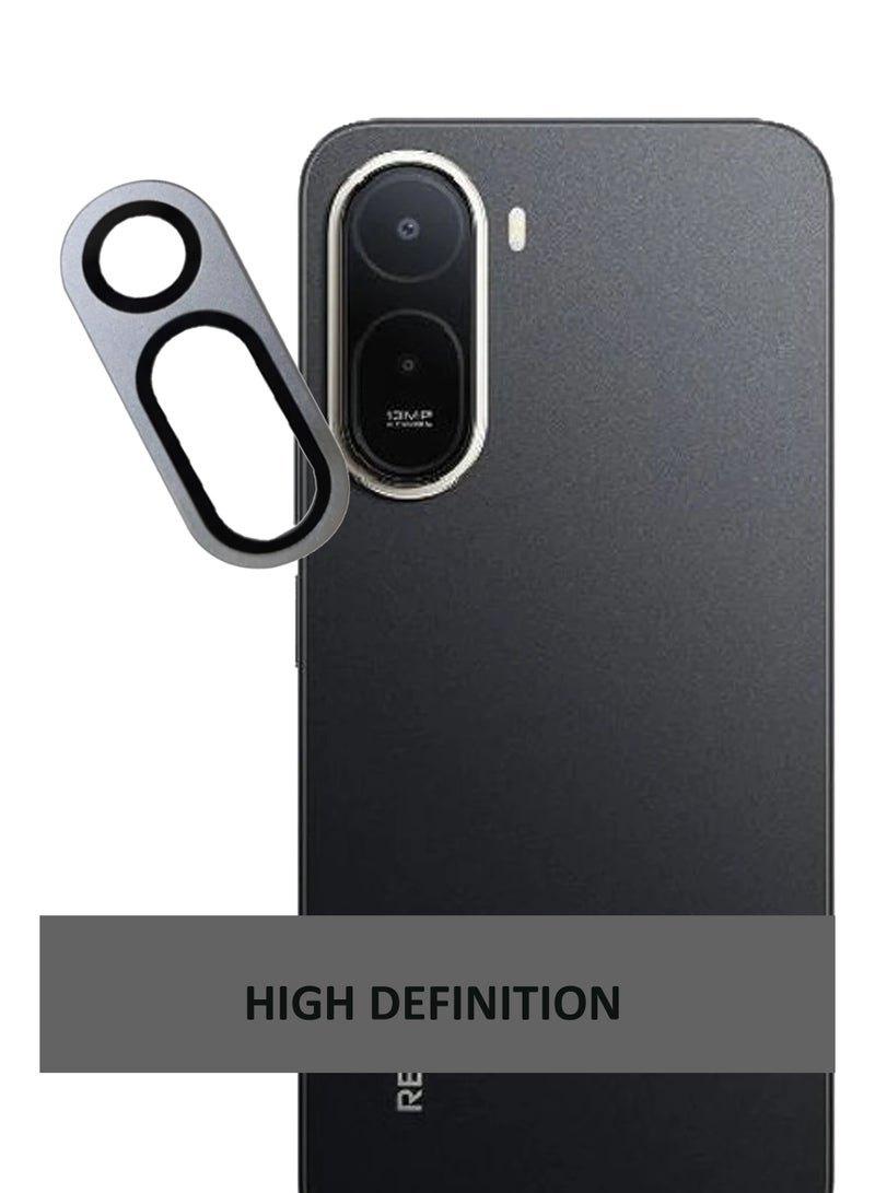 For Redmi A7 Pro 4G -  Silver Camera Lens Protector, 9H Tempered Glass, Anti-Scratch, Case Friendly, Does Not Affect Night Shots, HD Clear - Image 4