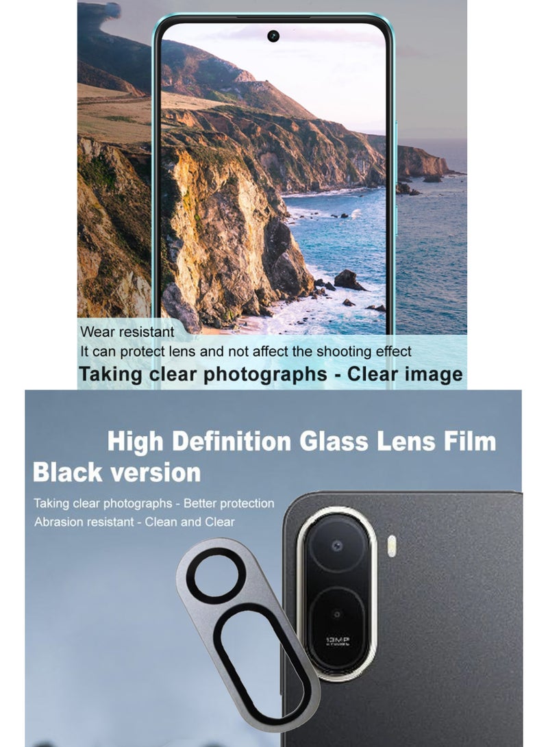 For Redmi A7 Pro 4G -  Silver Camera Lens Protector, 9H Tempered Glass, Anti-Scratch, Case Friendly, Does Not Affect Night Shots, HD Clear - Image 2