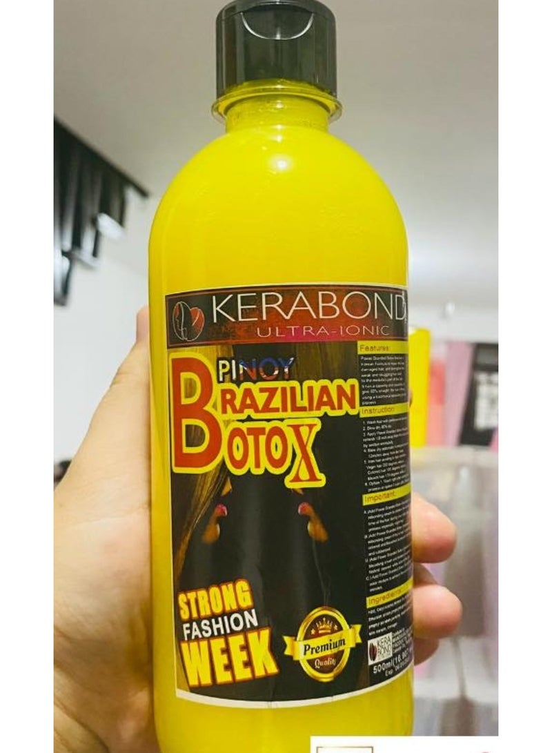 Kerabond Ultra Ionic Brazilian Botox Hair Treatment 500ml - Strong - Image 1