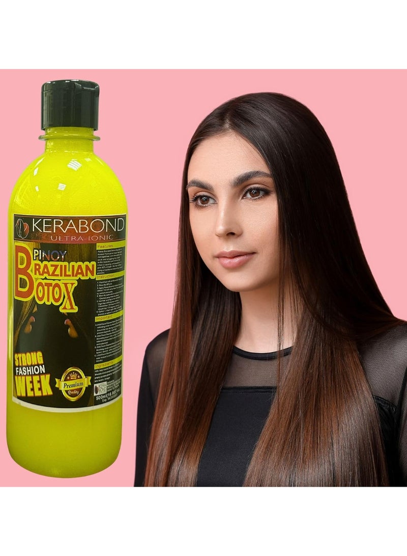 Kerabond Ultra Ionic Brazilian Botox Hair Treatment 500ml - Strong - Image 2
