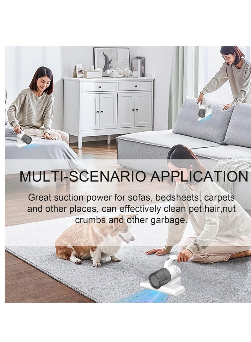 DIGI CORE Bed Vacuum Cleaner Upgraded Cordless UV Vacuum Cleaner Handheld deep Mattress Vacuum Cleaner Effectively Cleans Bedding Sofas Carpets and Other Fabric Surfaces - Image 4