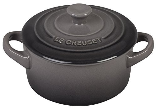Le Creuset Le Creuset Stoneware Mini Round Cocotte 8 oz Oyster