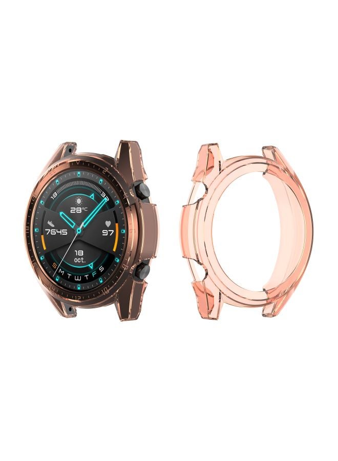 Perfii Bumper Case Cover For Huawei Watch GT 2 46mm Orange - Image 2