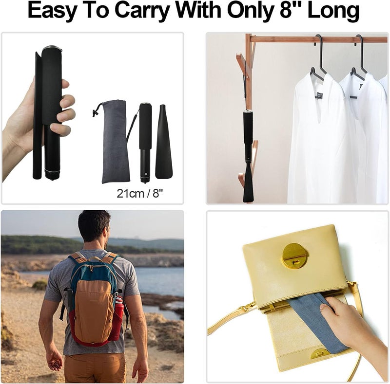 TriPro Shoe Horn Long Handle -15"-37" Telescopic Metal Shoe Horn Adjustable Length, Aluminum Alloy, Portable Long Handled Shoe Horn, Shoe Horn Long Handle For Seniors Men Women Kids - Image 3