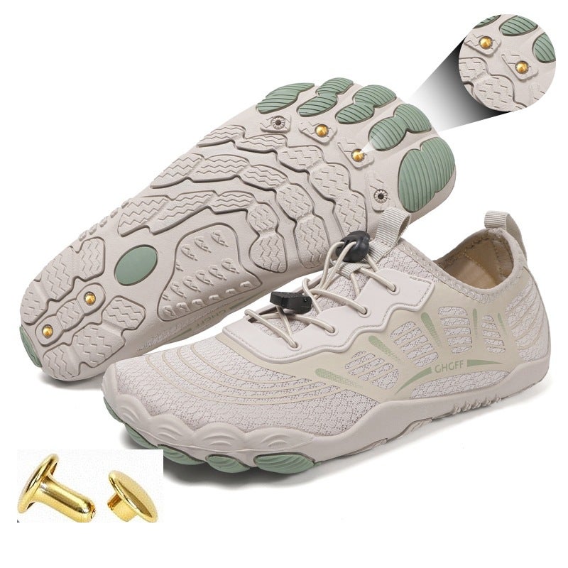 Anti-Static Studded Water Shoes Men's Five-Toe Barefoot Quick-Dry - Image 2