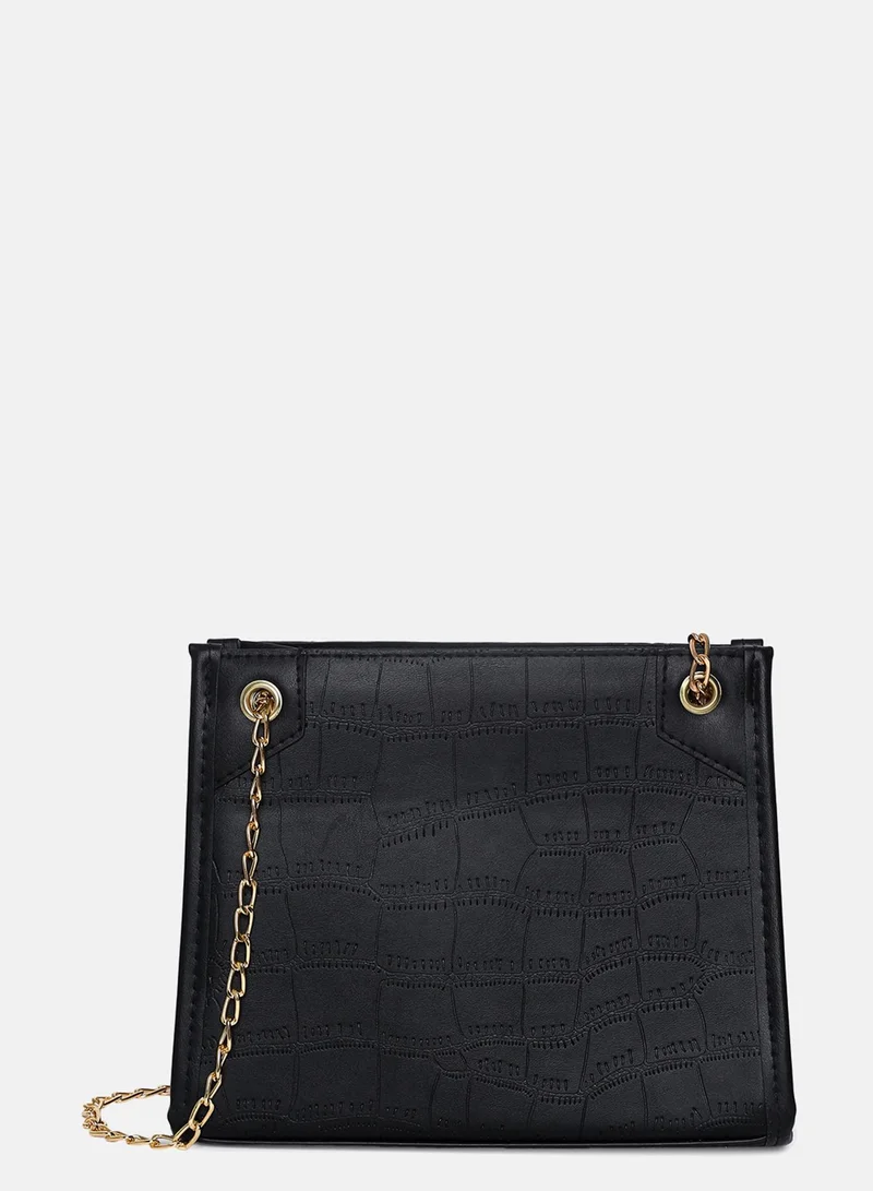 Haute Sauce Classic Companion Black Hand Bag