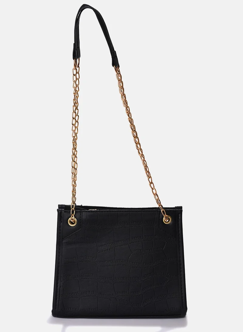 Haute Sauce Classic Companion Black Hand Bag