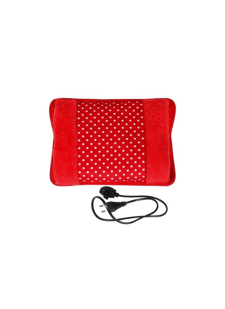 Lifenpure - electric rechargeable heating water bags for pain relief warming hand and relieve muscle aches and back pains red - Image 1