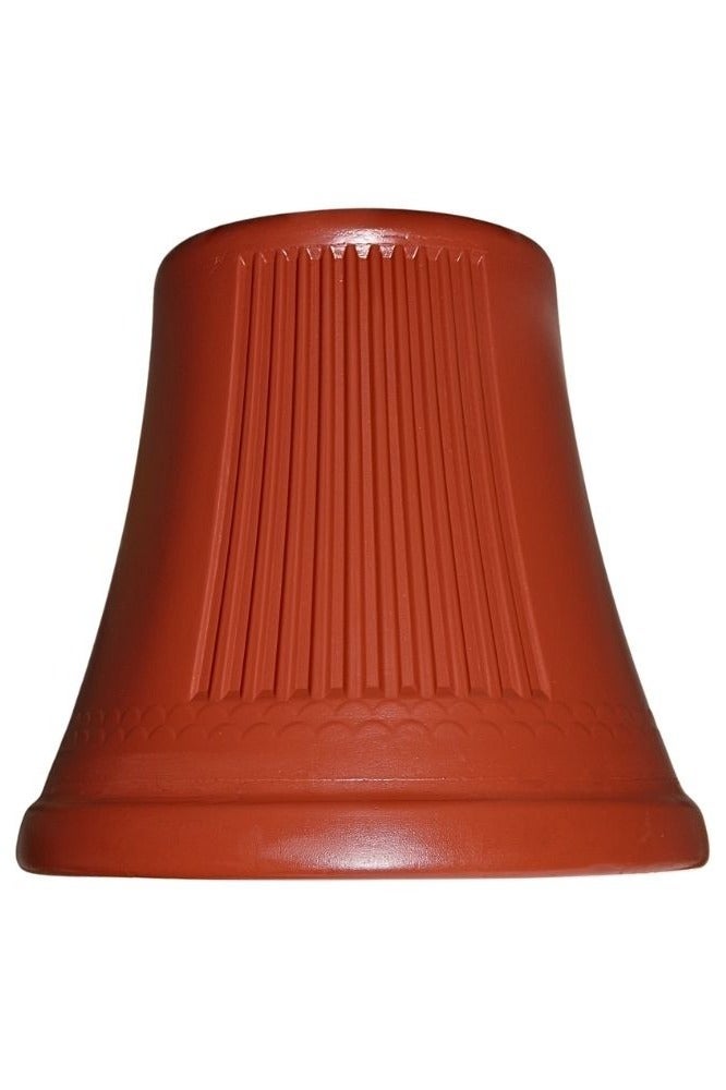 إس إن إتش vوعاء زهور بلاستيكي متين - حاويات نباتات داخلية وخارجية مزخرفة، مثالي للاستخدام في البستنة والحضانة، مقاس 18 بوصة - لون بني - Image 5