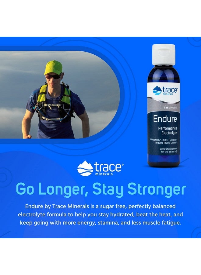 Trace Minerals Research Endure Performance Electrolyte 4 Ounce Bottle - Image 4