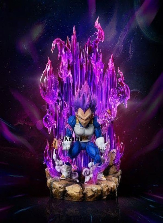 KENMA DBZ Super Saiyan Break Out God of Destruction Vegeta Prince Action Figure 15 Cms Anime Figurine Collectible Model Toy PVC - Image 2