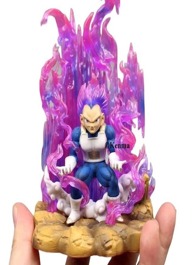 KENMA DBZ Super Saiyan Break Out God of Destruction Vegeta Prince Action Figure 15 Cms Anime Figurine Collectible Model Toy PVC - Image 4