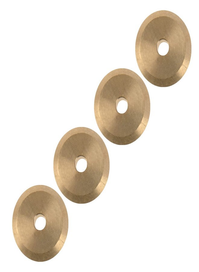 Vgoohobby 4Pack Vgoohobby 4mm Brass RC Wheel Weights Steel Drive Stub Balance Counterweight Compatible with Axial Scx24 90081 AXI00002 1/24 Crawler Car - Image 2