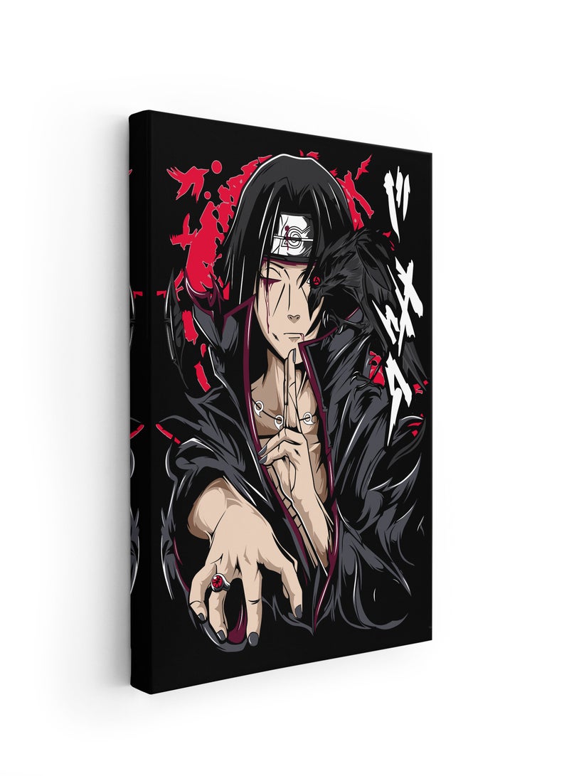 MODCLASS Wall Art Printed Canvas Frame Itachi Uchiha - Image 2