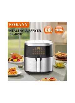 sokany Digital Air Fryer Without Oil 2000 Watt 8.8 Liters - SK-10037  - Image 3