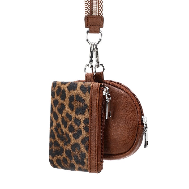Multifunctional Solid Color PU Leather Wallet, RFID Blocking Design Portable Daily Storage Purse for Cards Cash Coin Business Use - Image 2