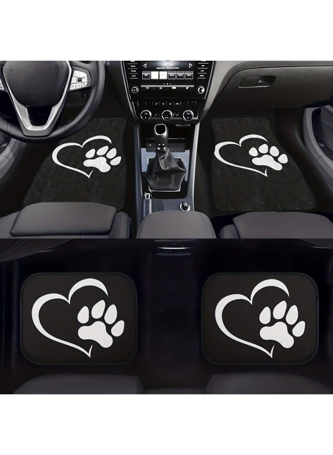 CAR Mats Are Stain-resistant And Easy To Take Of Household Wear-resistant Non-slip Crystal Velvet Mats - Image 1