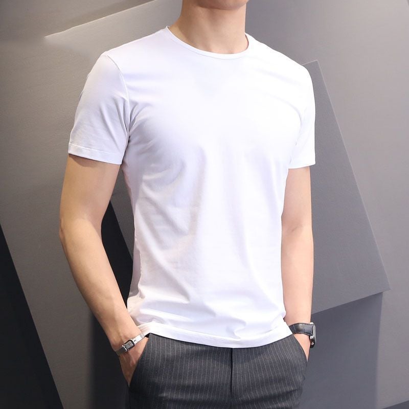 Spring Autumn V-Neck Sweater Vest Knitwear Casual Korean Couple Outerwear Solid Short T-White 