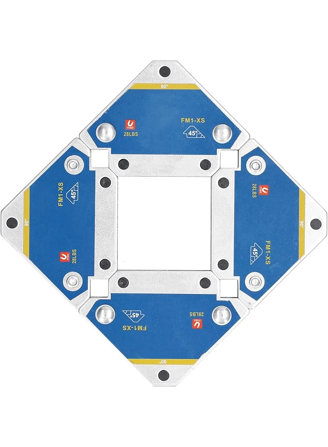 erorex 4Pcs Magnetic Welding Fixer 45° 90° 135° Multi Angle Magnet Weld Positioner Ferrite Auxiliary Locator Tools - Image 4