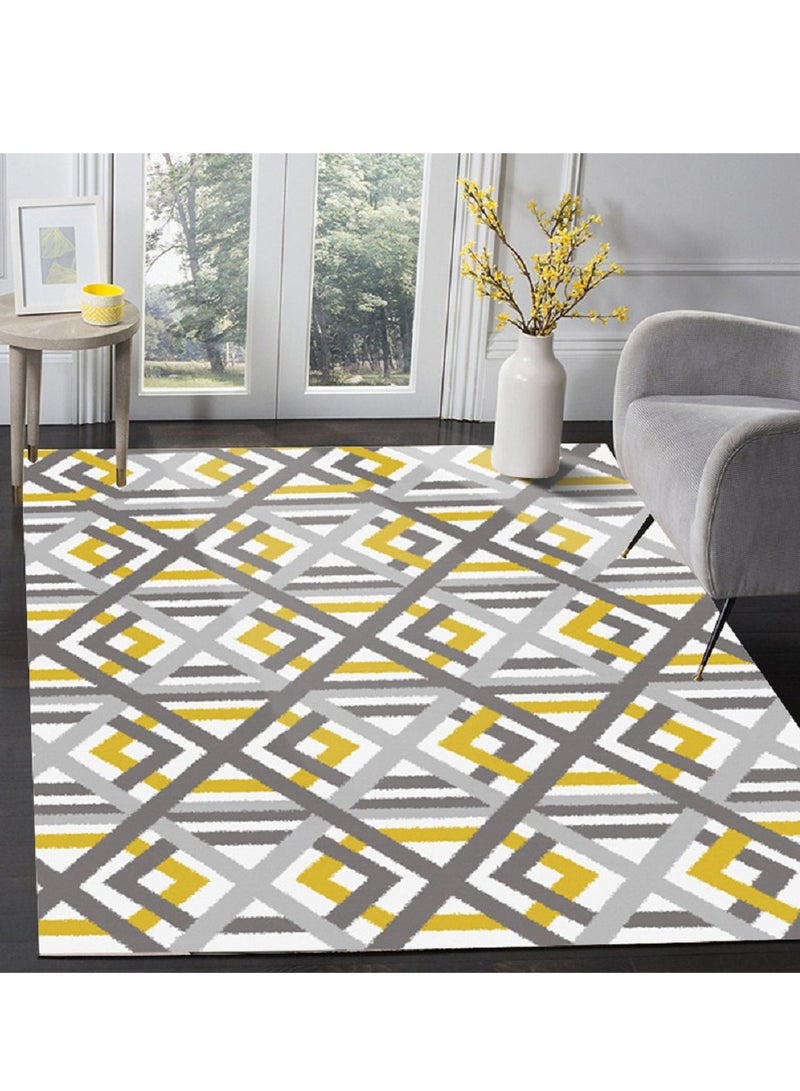 Sharpdo Soft Indoor Large Modern Area Rugs Shaggy Patterned Fluffy Carpets Suitable for Living Room and Bedroom Nursery Rugs Home Decor Rugs150*200CM - Image 4