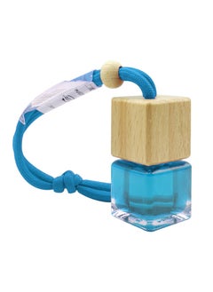 Ocean Fragrance Hanging Air Freshener with Wooden Cap – Long-Lasting Scent, Adjustable Cordb,