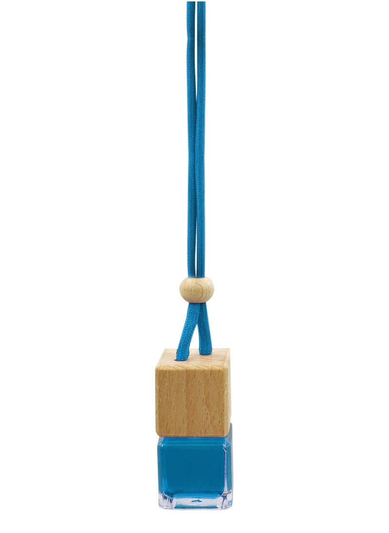 Generic - Ocean Fragrance Hanging Air Freshener with Wooden Cap – Long-Lasting Scent, Adjustable Cordb, - Image 1