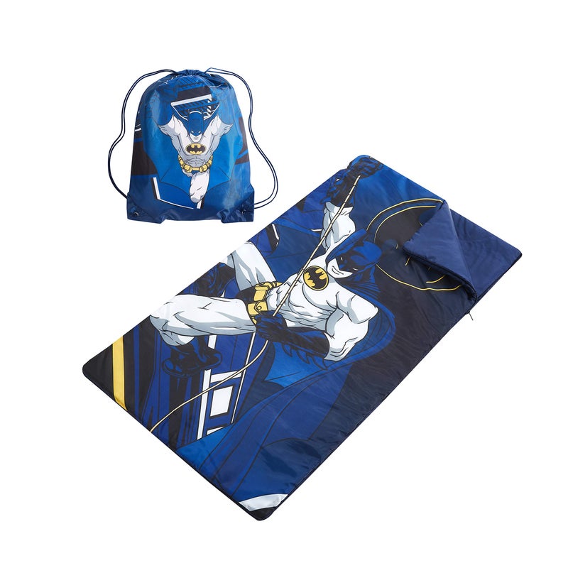 Idea Nuova Batman Sling Bag Slumber Set - Image 1