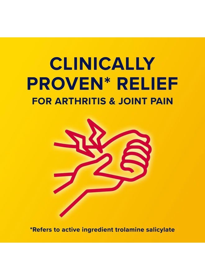Aspercreme Original Pain Relief Cream for Arthritis, Joint & Muscle Pain, Non-Greasy Topical Analgesic with Moisturizing Aloe & Max-Strength 10% Trolamine Salicylate, 3 oz. - Image 4
