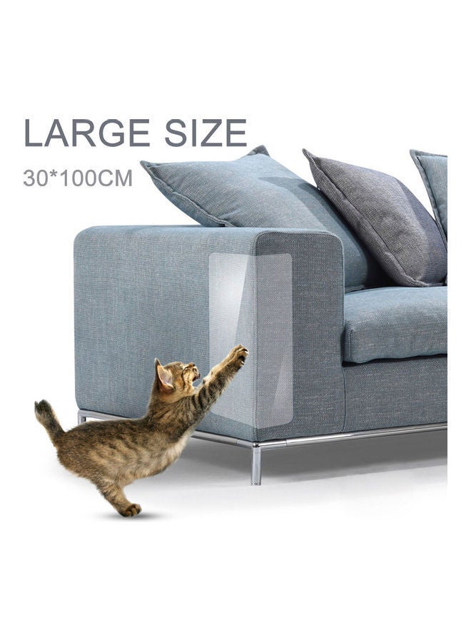 NIBEMINENT Cat Scratch Protector Pad for Furniture Clear - Image 1