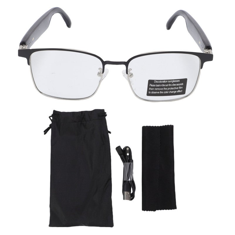 AI Translation Glasses 172 Language Instant Translation with Bluetooth 5.4 Wireless Audio Calls - Sun Ray Protection Smart Glasses for Travelers - Image 1