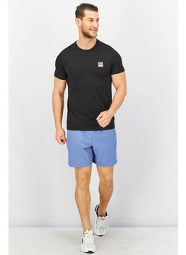 DIESEL Men Crew Neck Short Sleeves Embroidered Logo T-shirt, Black  - Image 2