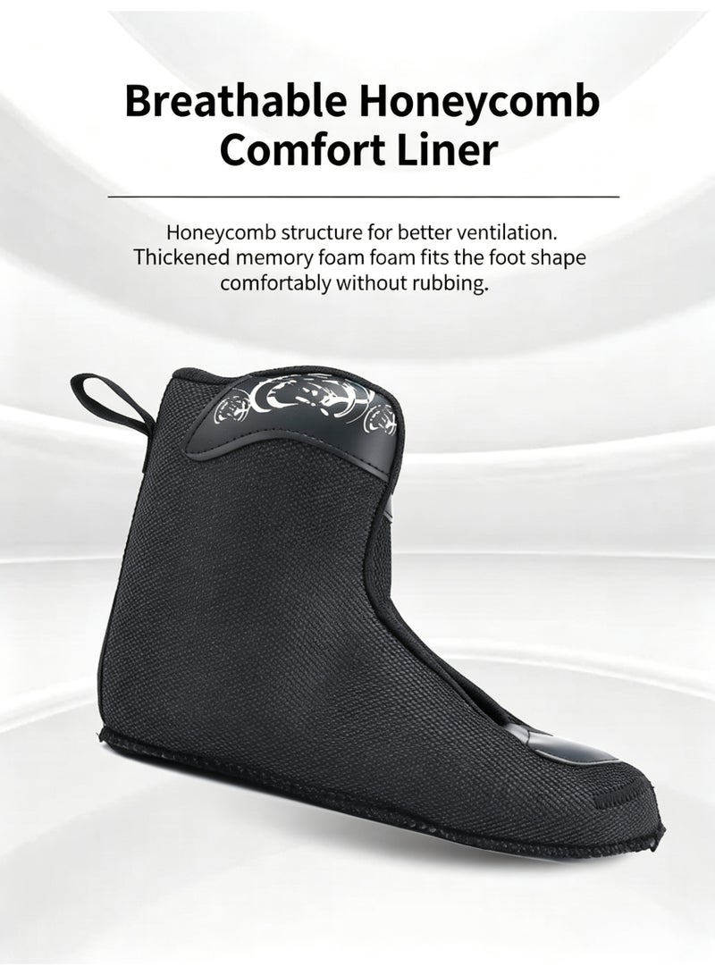 Adult Inline Skates for Men Women Teens | Comfortable Adjustable Recreational Skates Convenient Closure Entry Level - Image 3