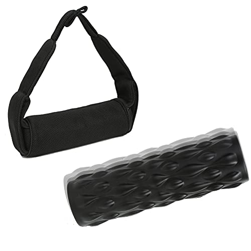 Dr.Odin Dr. Odin Waldon YC-618F Electric Vibrating Foam Yoga Roller, Massager with Wave Pattern For Pain Relief, Back Pain, Deep Tissue Massage, Physiotherapy (Black) - Image 1