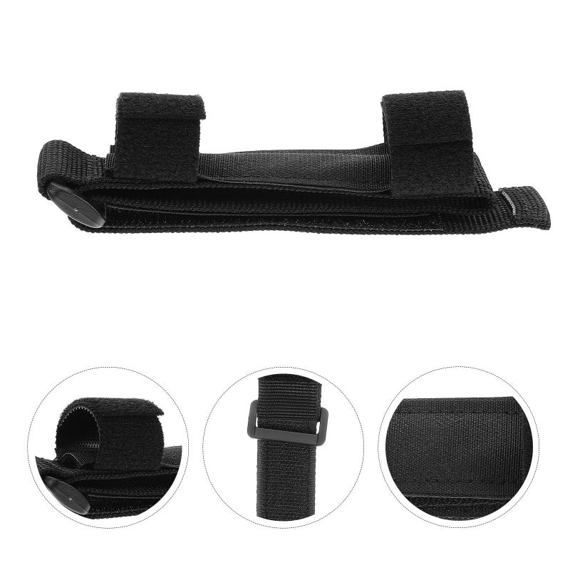 Adjustable Eating Aid Cuff with Spoon and Fork Holder for Disabled Elderly - Image 3