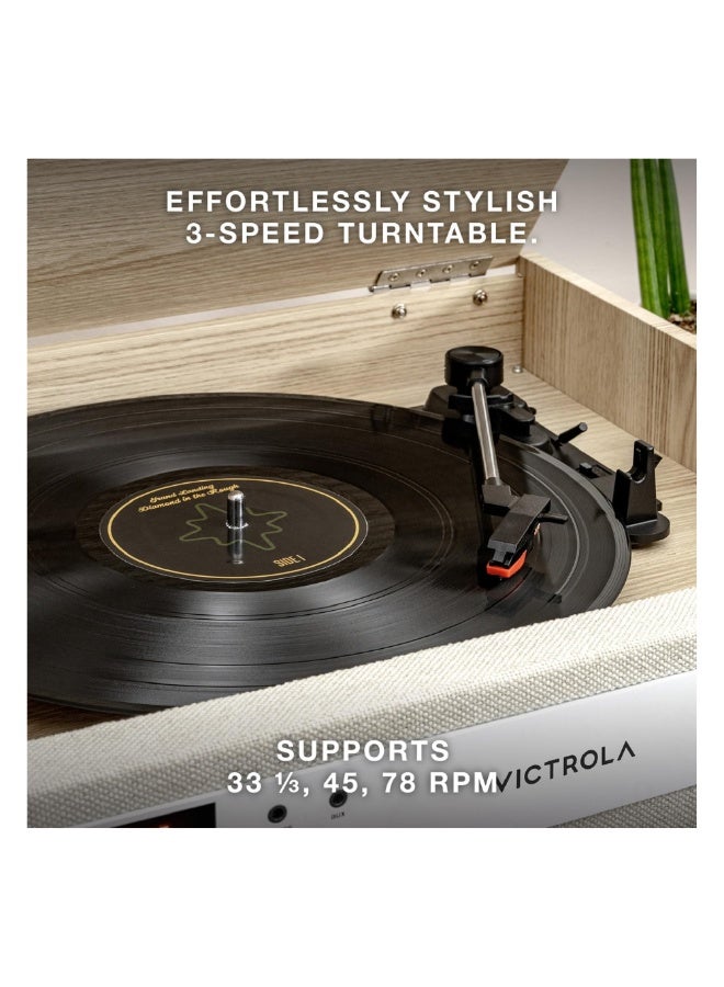 Victrola Century 6-in-1 Vinyl Record Player & Music Center -  Walnut - Image 4