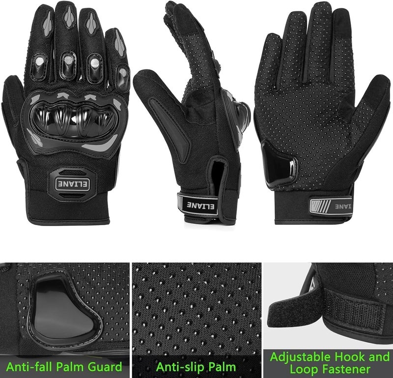 Eliane Universal Orig Bike Riding Gloves for Men, Motorcycle Bike Racing Riding Gloves, Motorcycle Gloves (2XL) - Image 5